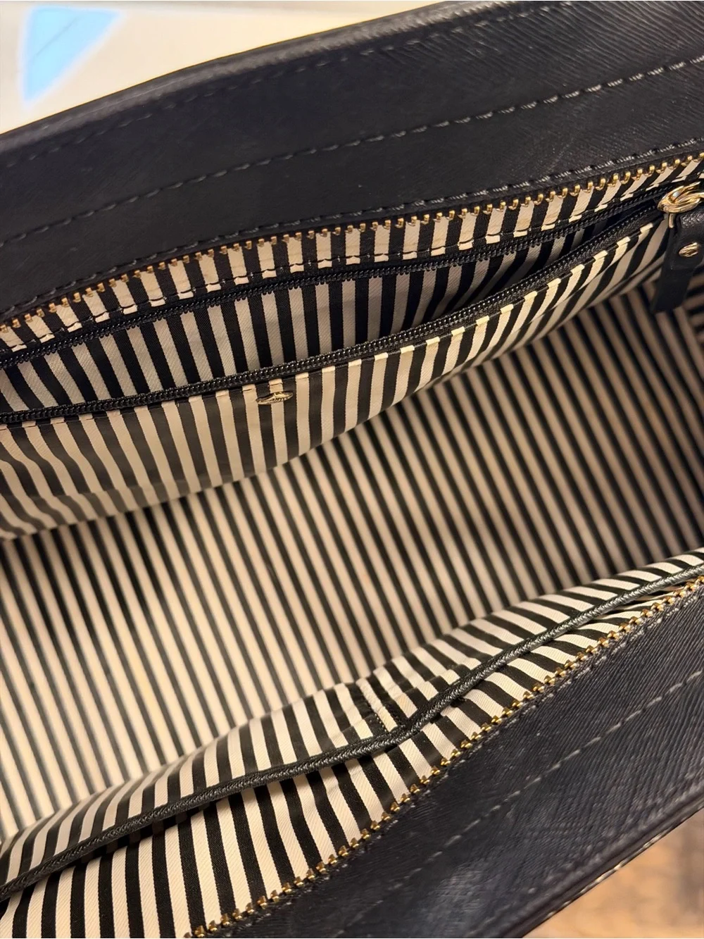 Kate Spade Cameron Street Candace Large Leather Black Satchel Purse